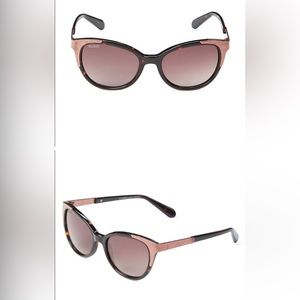 Balmain Cat-Eye Rose Gold Sunglasses
